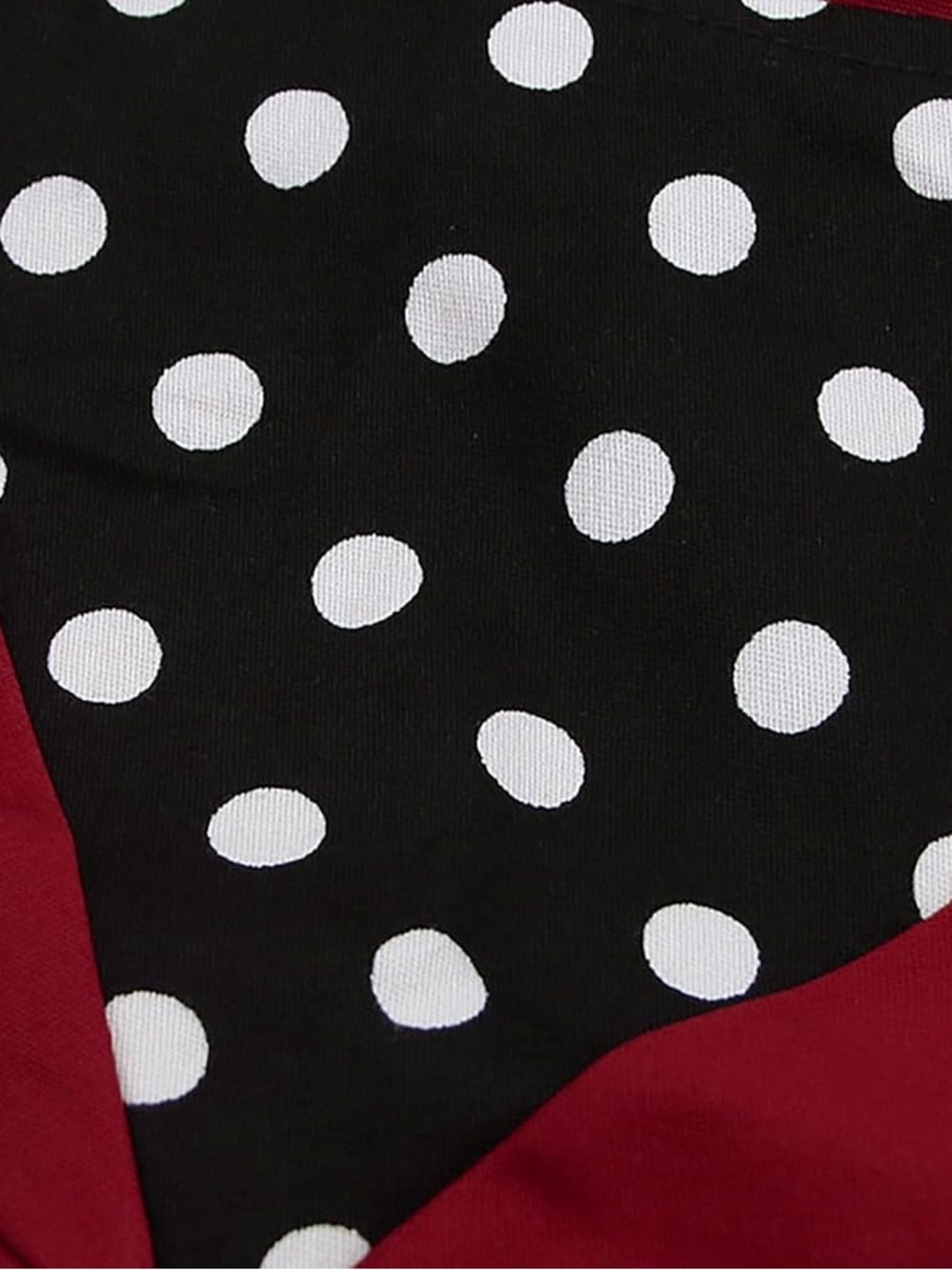 NWT KILLREAL Polka Dot Retro Vintage Style Cocktail Party Swing Dress Size L - Picture 5 of 13